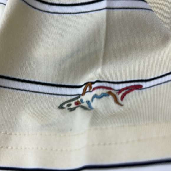 Greg Norman Collection Cream Polo Textured Knit - Picture 4 of 4